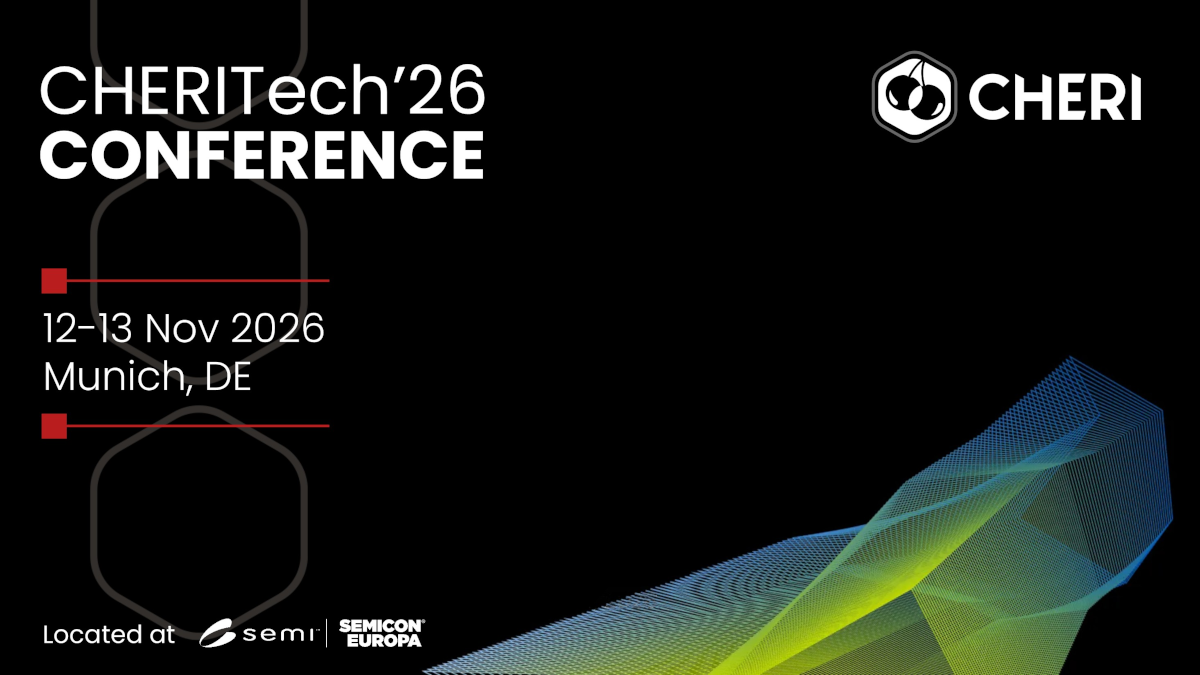 CHERITech'26 banner